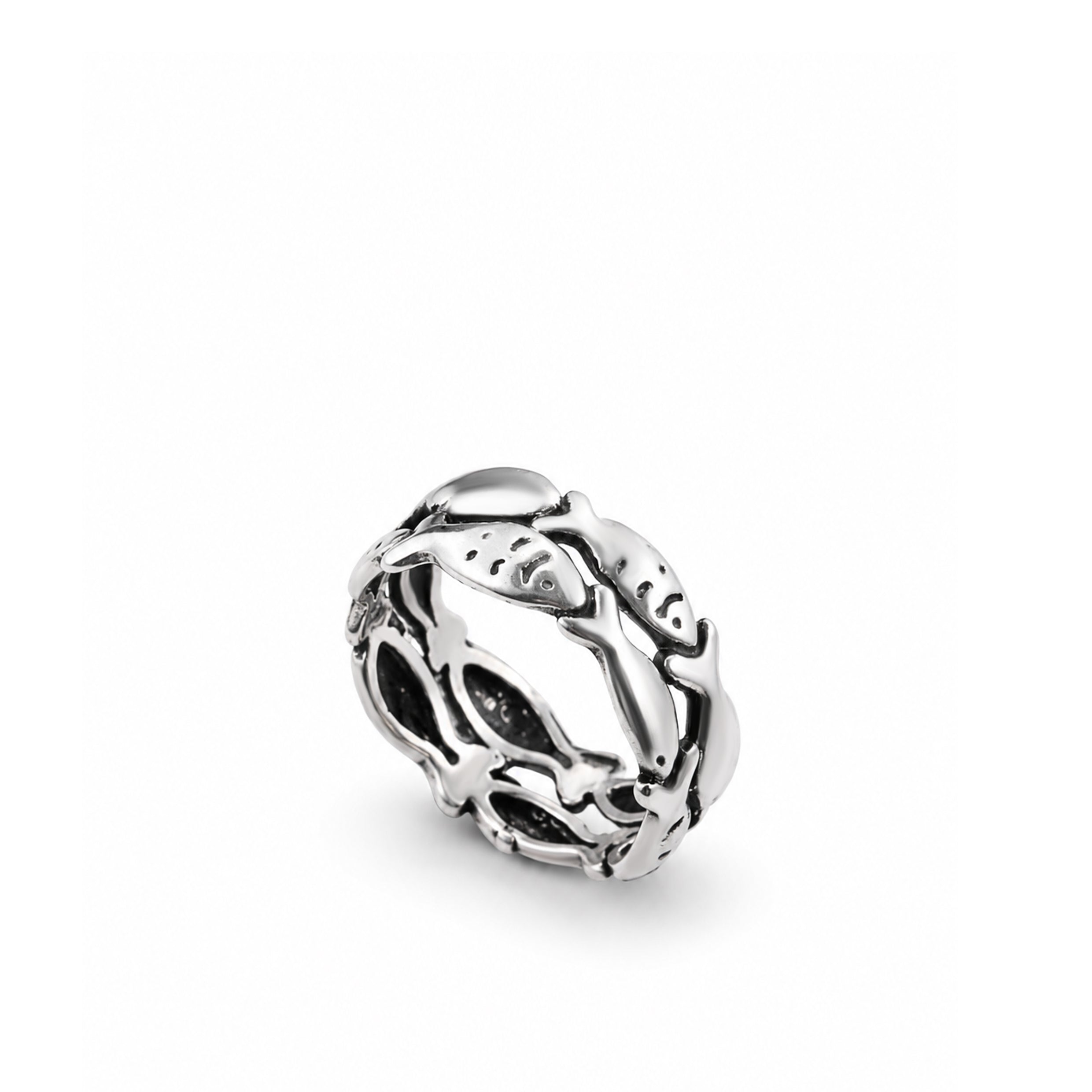 Fishbone Ring
