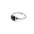 natural stone ring
