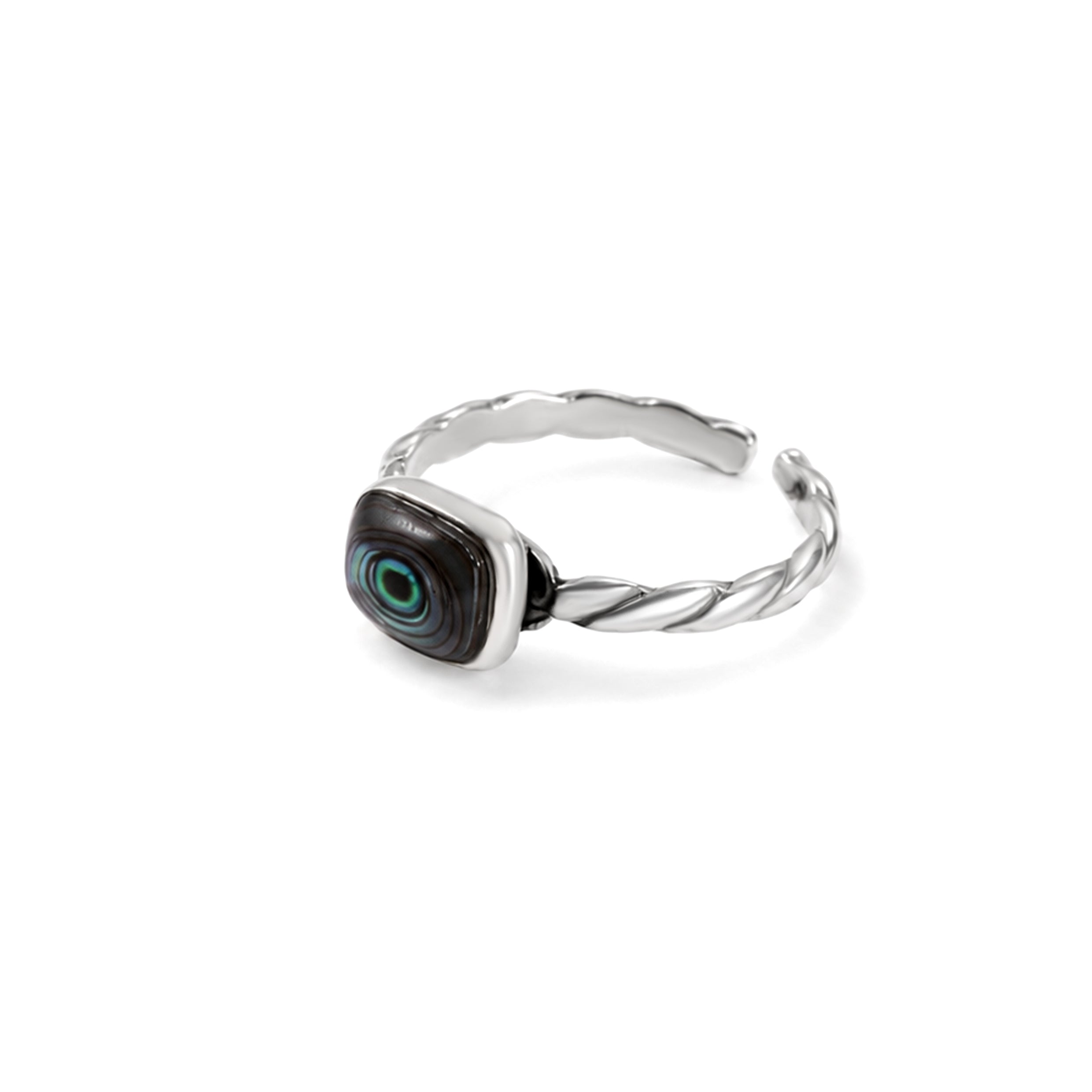 natural stone ring