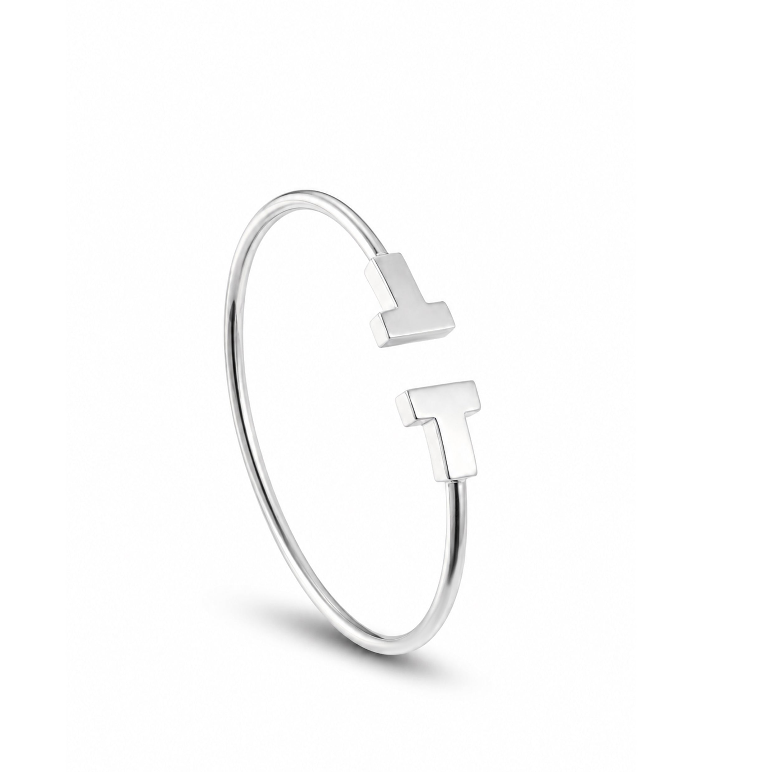 Tiffany T  Narrow Wire Bracelet