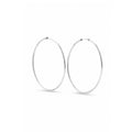 Classic Silver Hoops