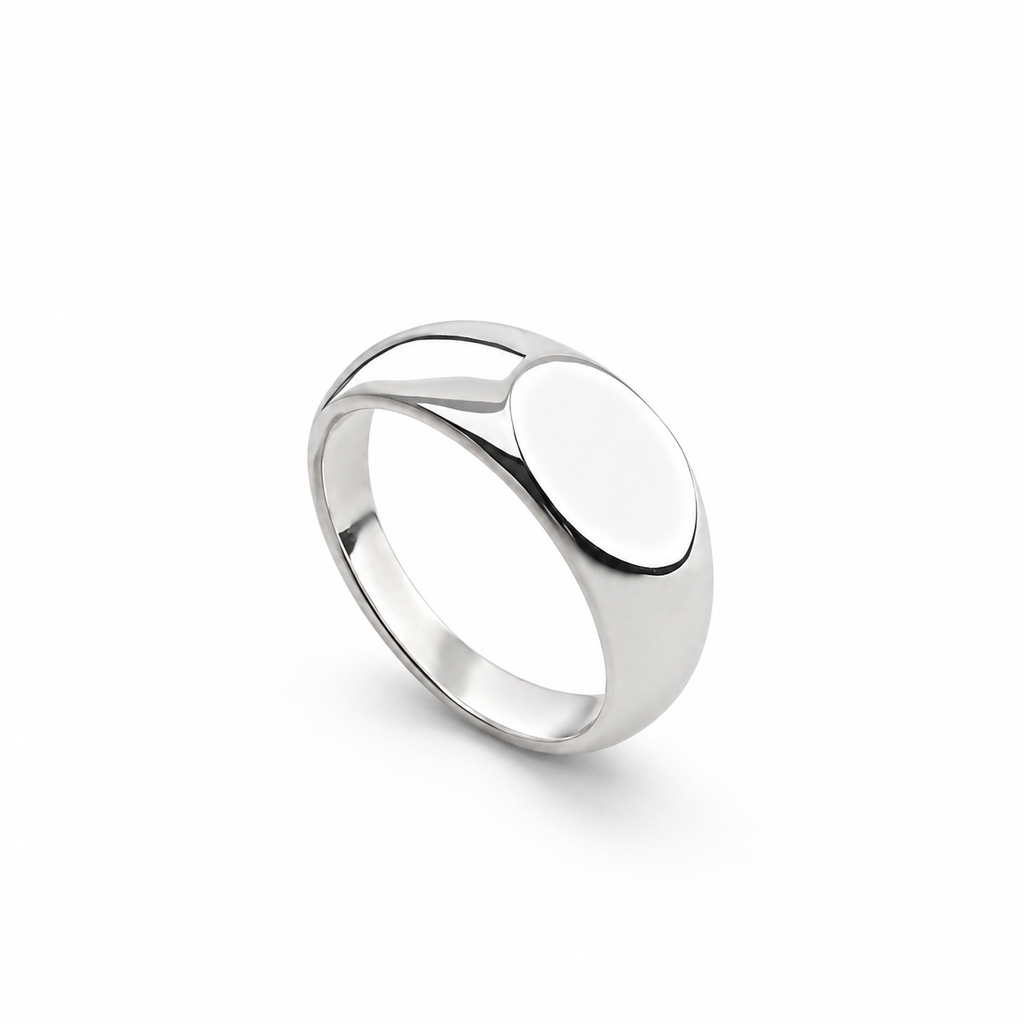 Classic Plain Silver Ring