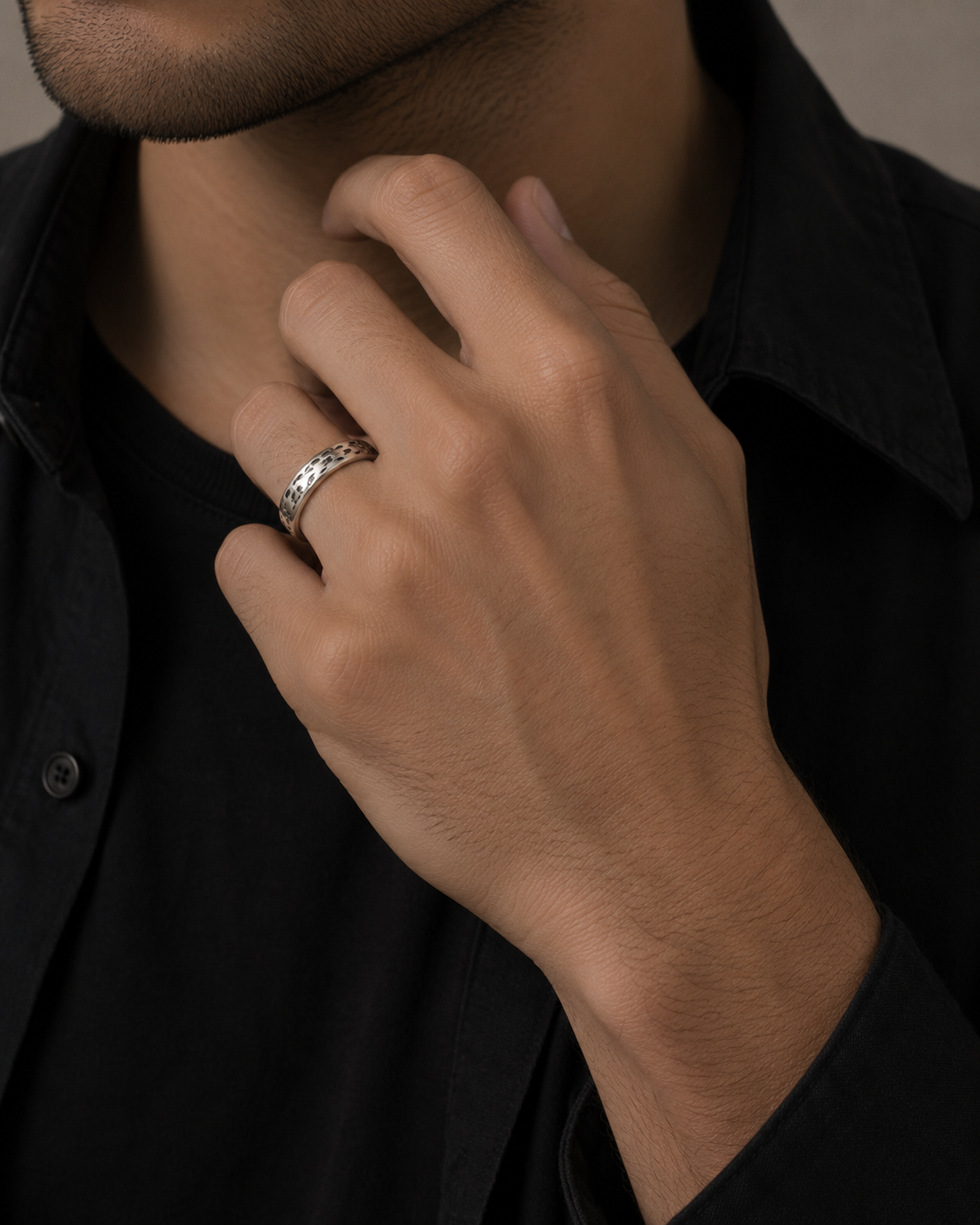 English style wedding ring