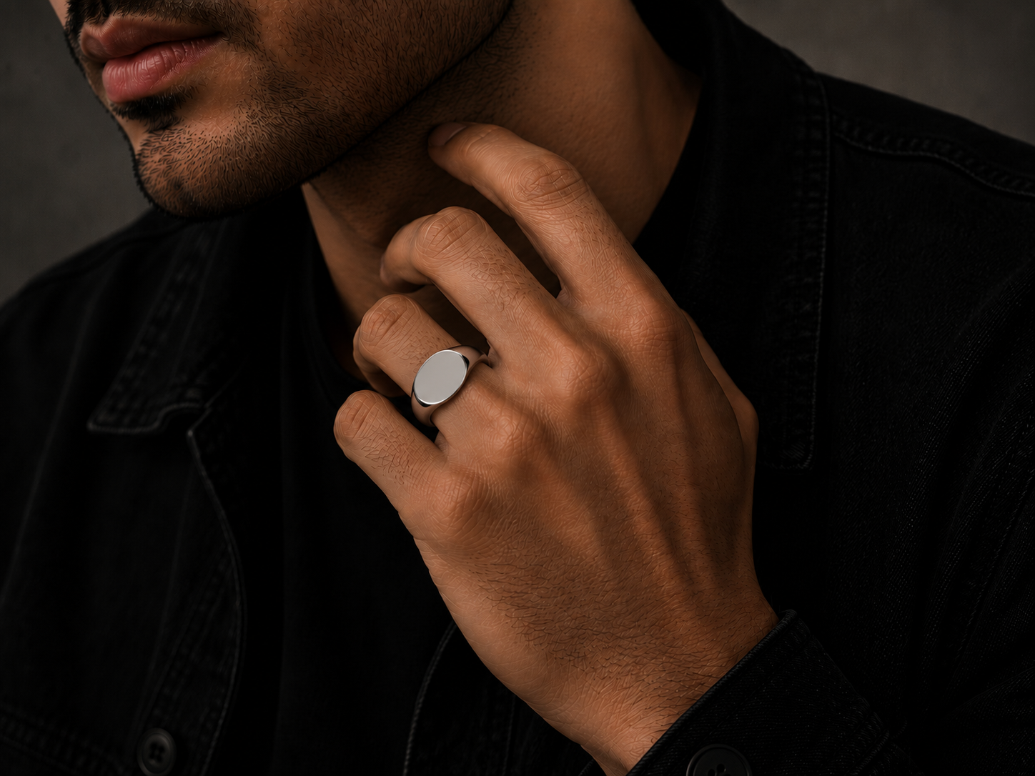 Classic Plain Silver Ring