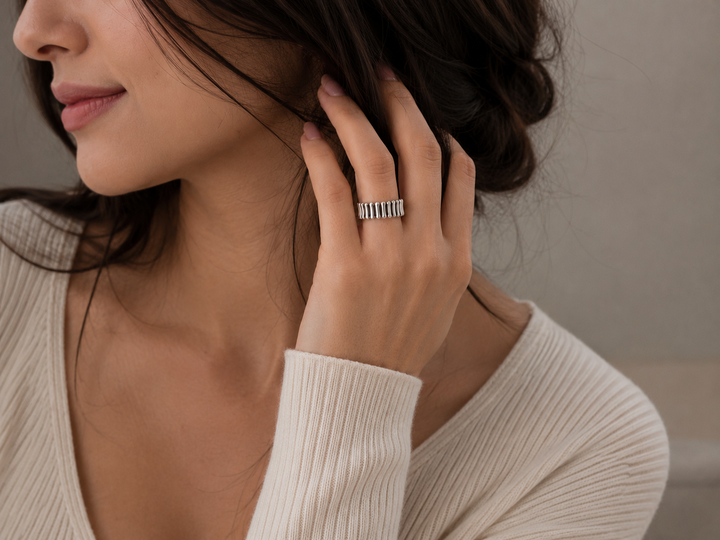 Indian model ring
