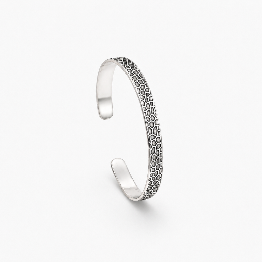 Arabesque silver bracelets