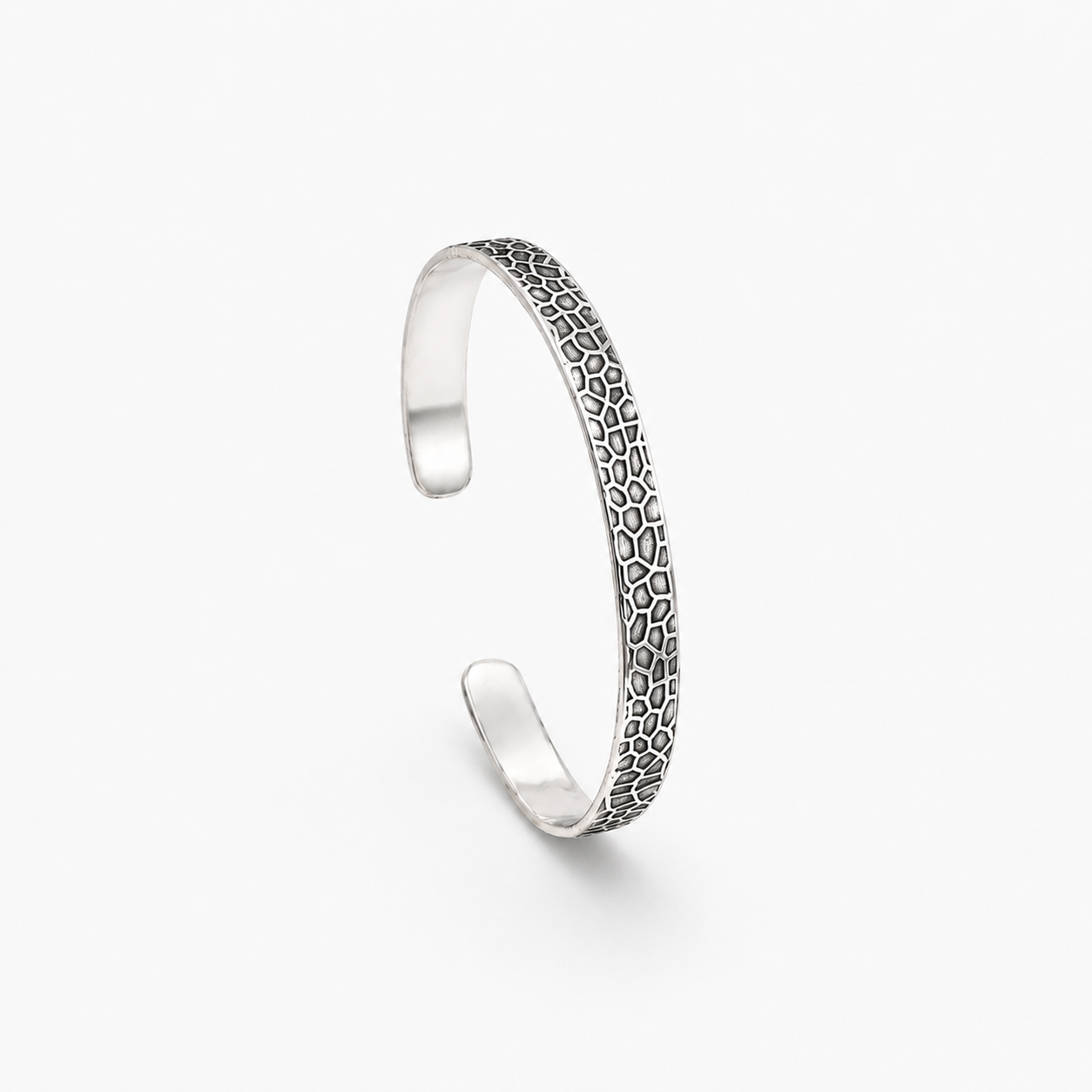 Arabesque silver bracelets