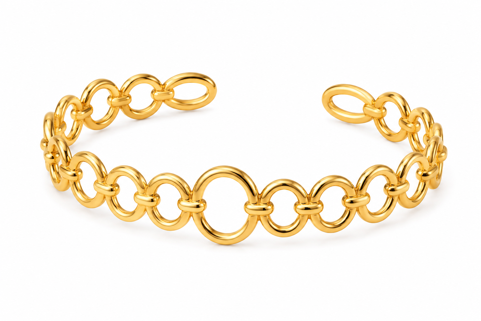 Hollow Link Bracelet