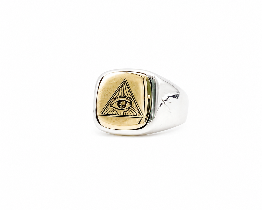 Eye of Horus Ring Silver