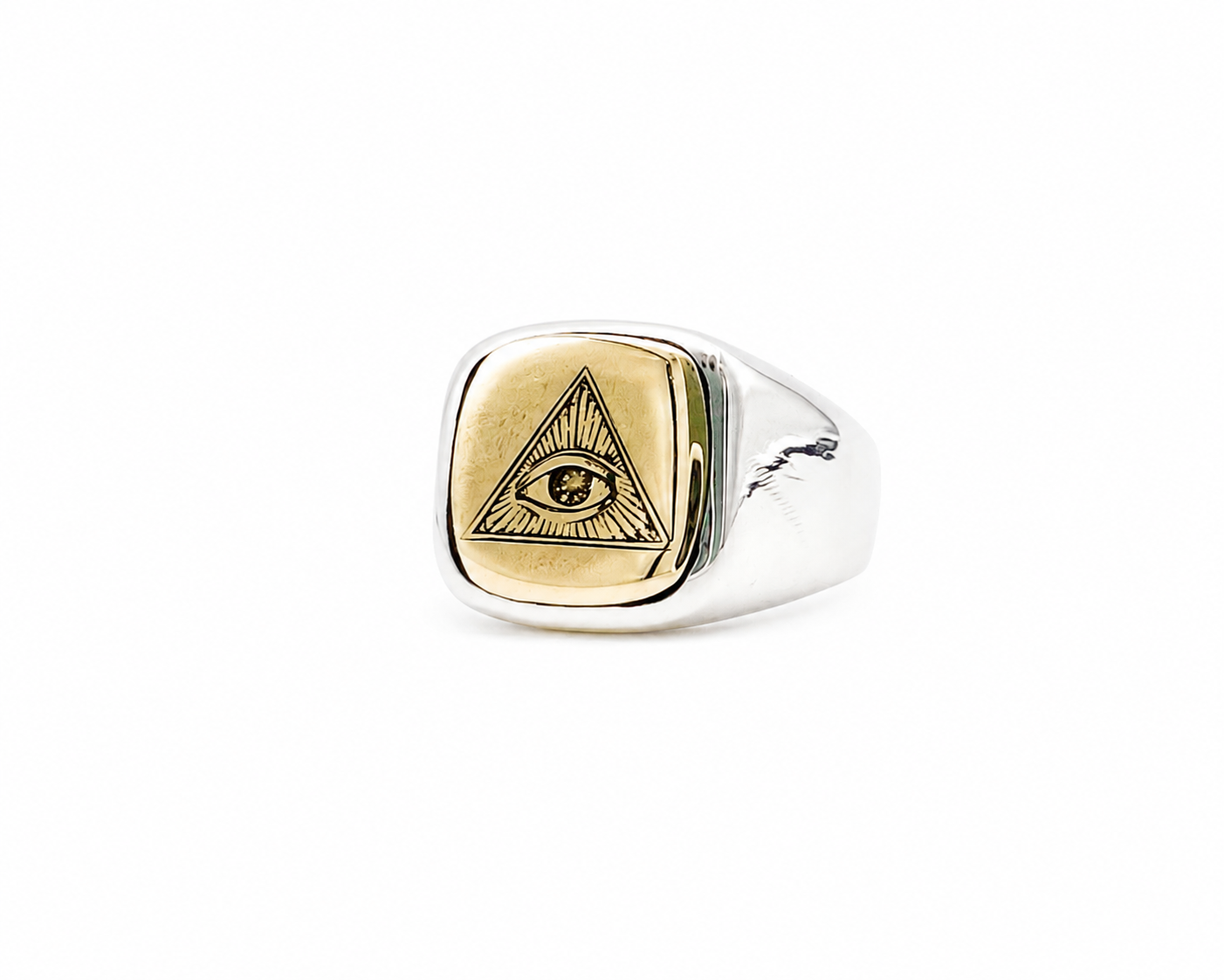 Eye of Horus Ring Silver