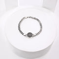 Oxidized Silver Bracelet   فالله خير حافظًا وهو أرحم الراحمين