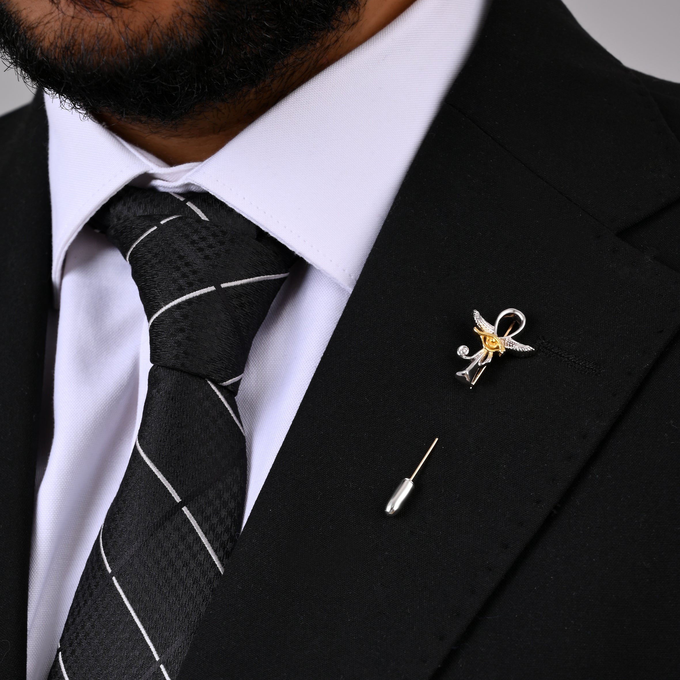 Ankh Key of Life Lapel Pin