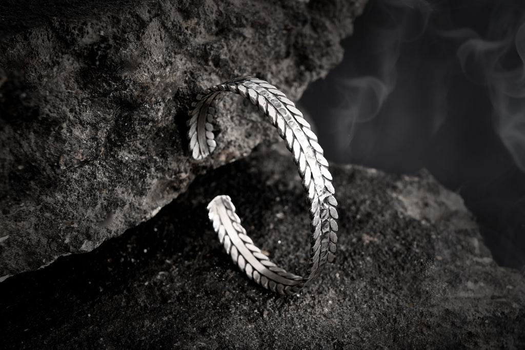 hammered bracelets
