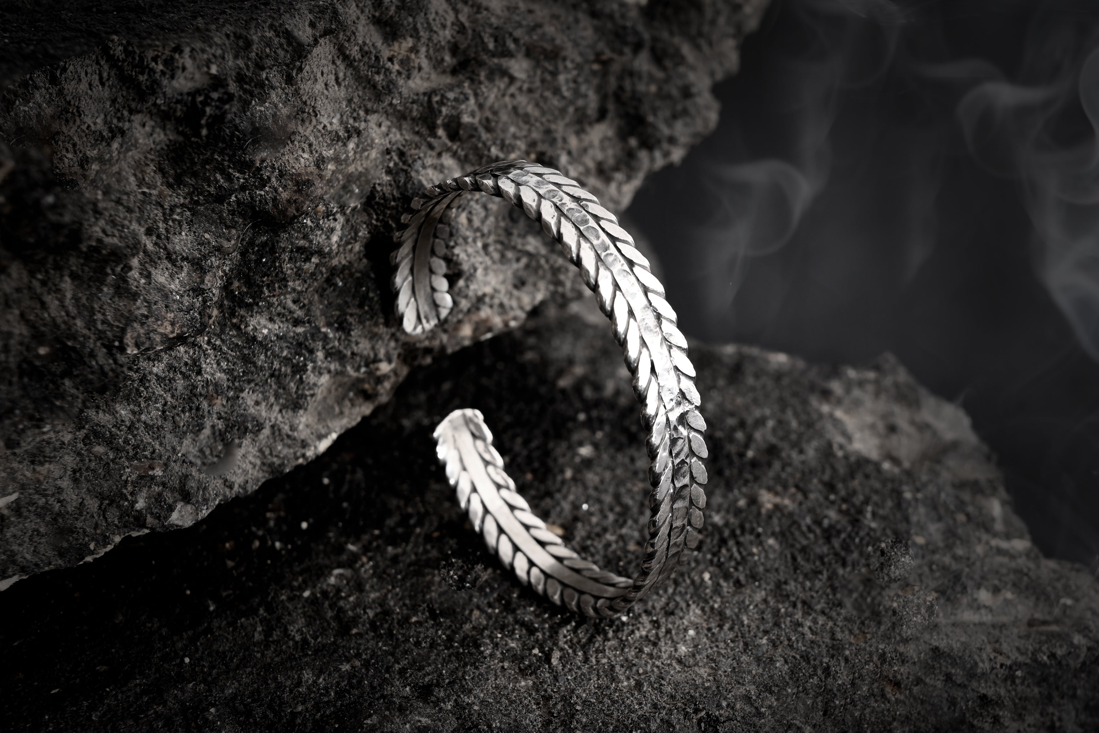 hammered bracelets