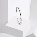 Handmade Oxidized Silver Bangle