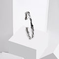 Unique Handmade Oxidized Silver Bangle