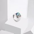 Mother of Pearl Silver Ring
