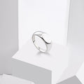 Classic Plain Silver Ring