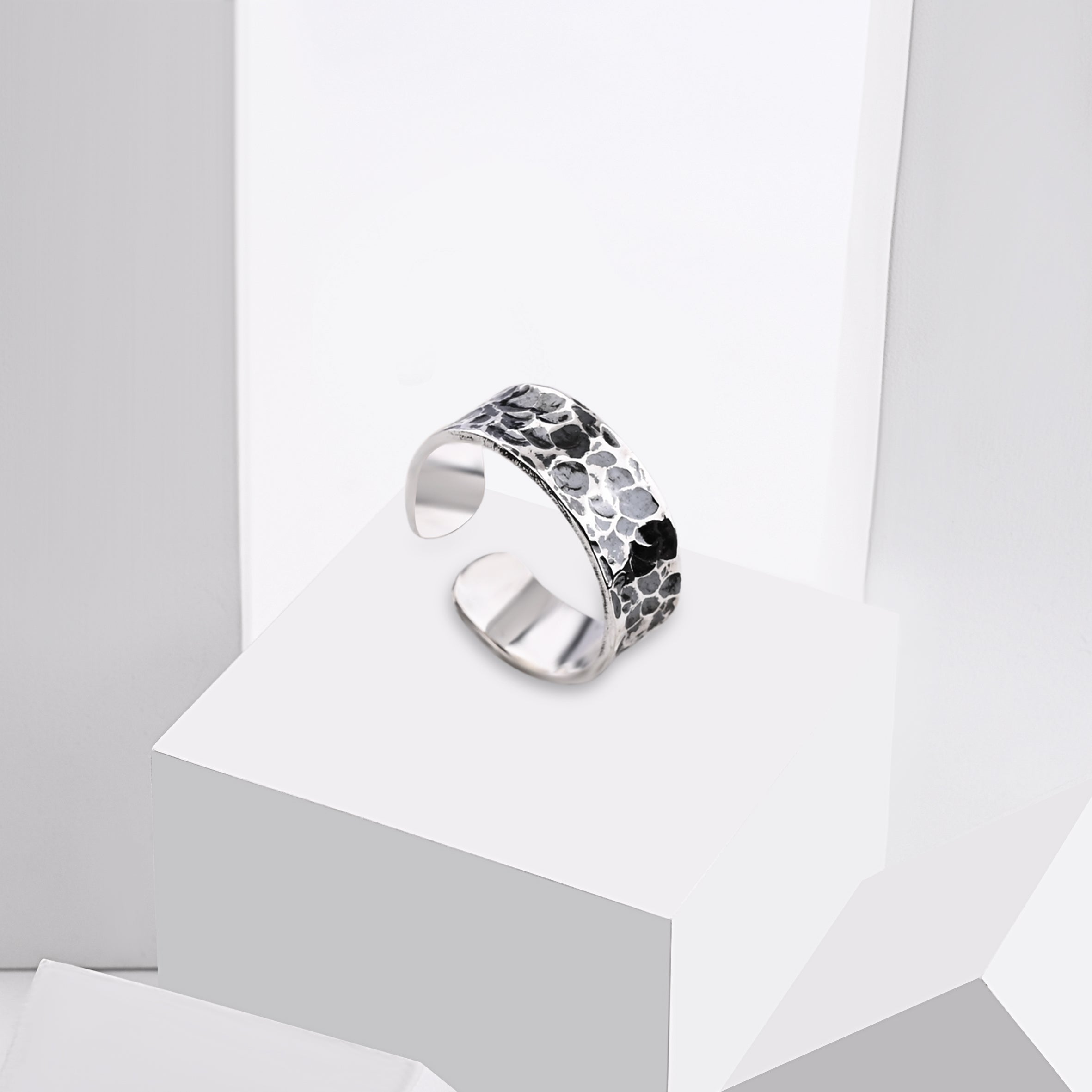 Oxidized Silver Ring