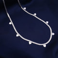 Italian Heart Silver Necklace