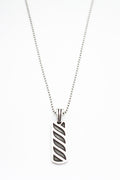 Bar Oxide Necklace