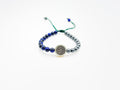 Sterling silver bracelet and tiger eye stones