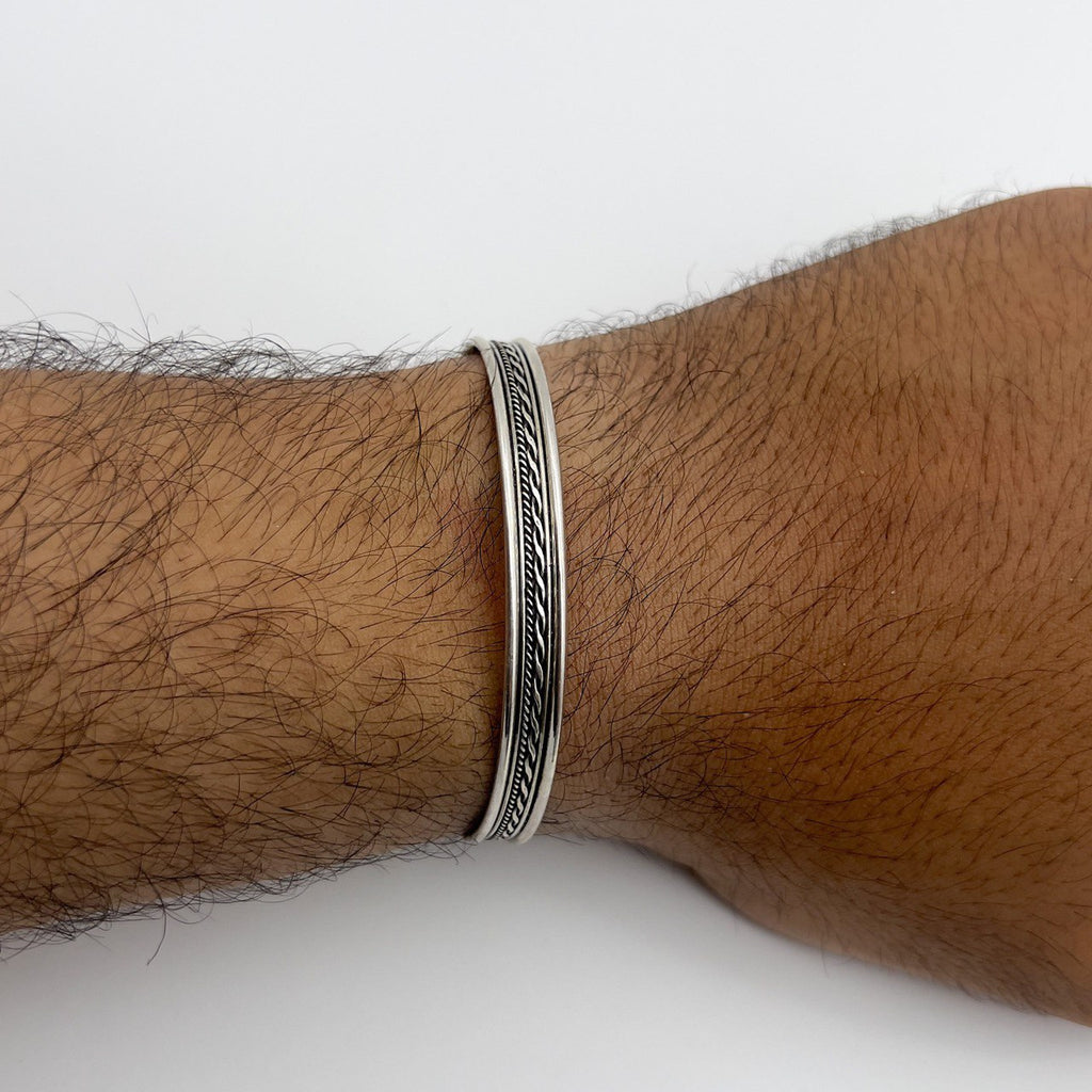 925 sterling silver Arabic style bracelet