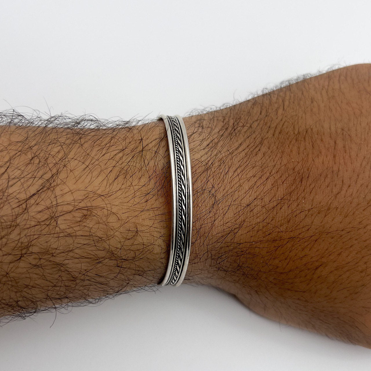 925 sterling silver Arabic style bracelet