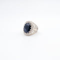 925 silver onyx stone ring