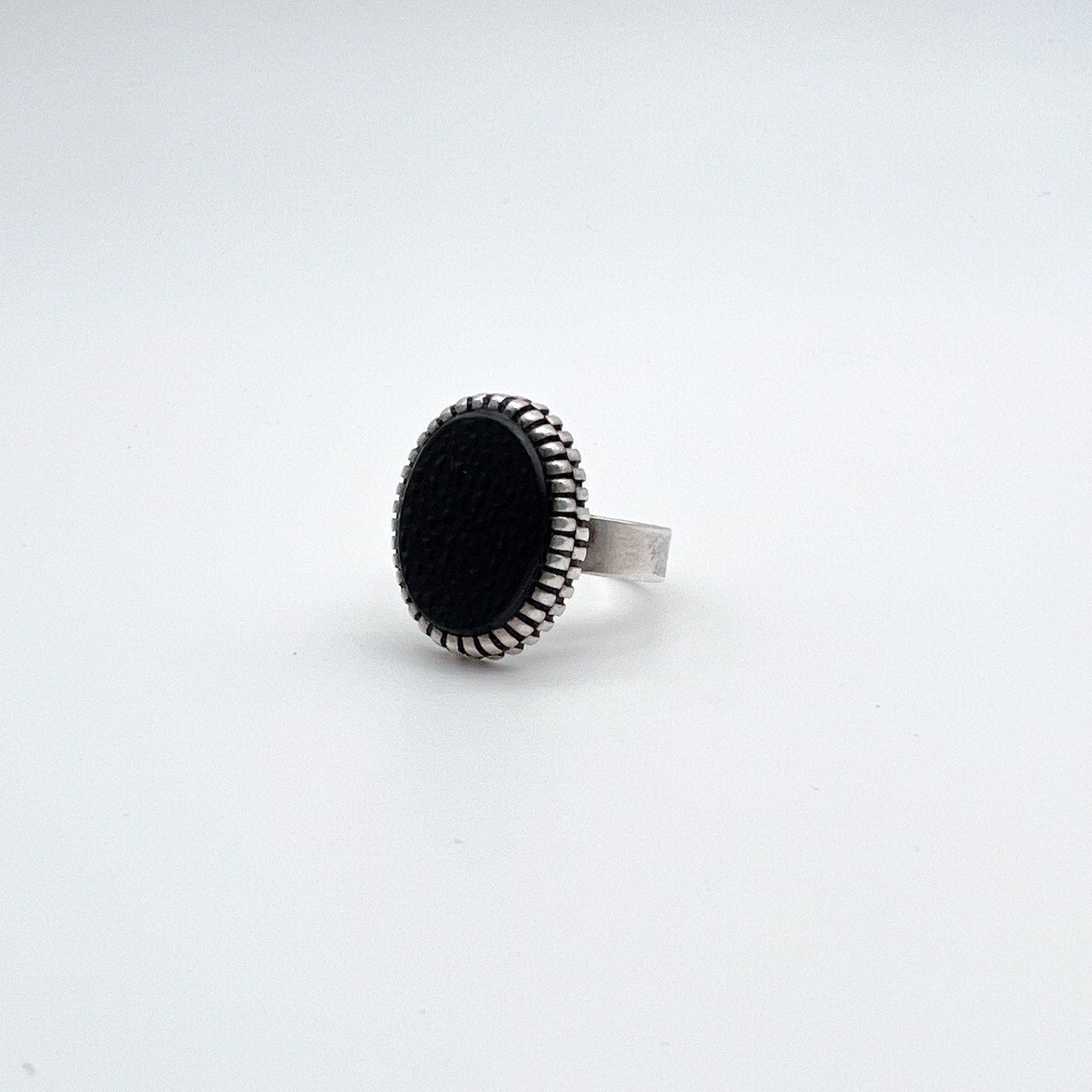 925 silver onyx stone ring