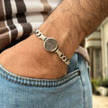 Oxidized Silver Bracelet   فالله خير حافظًا وهو أرحم الراحمين