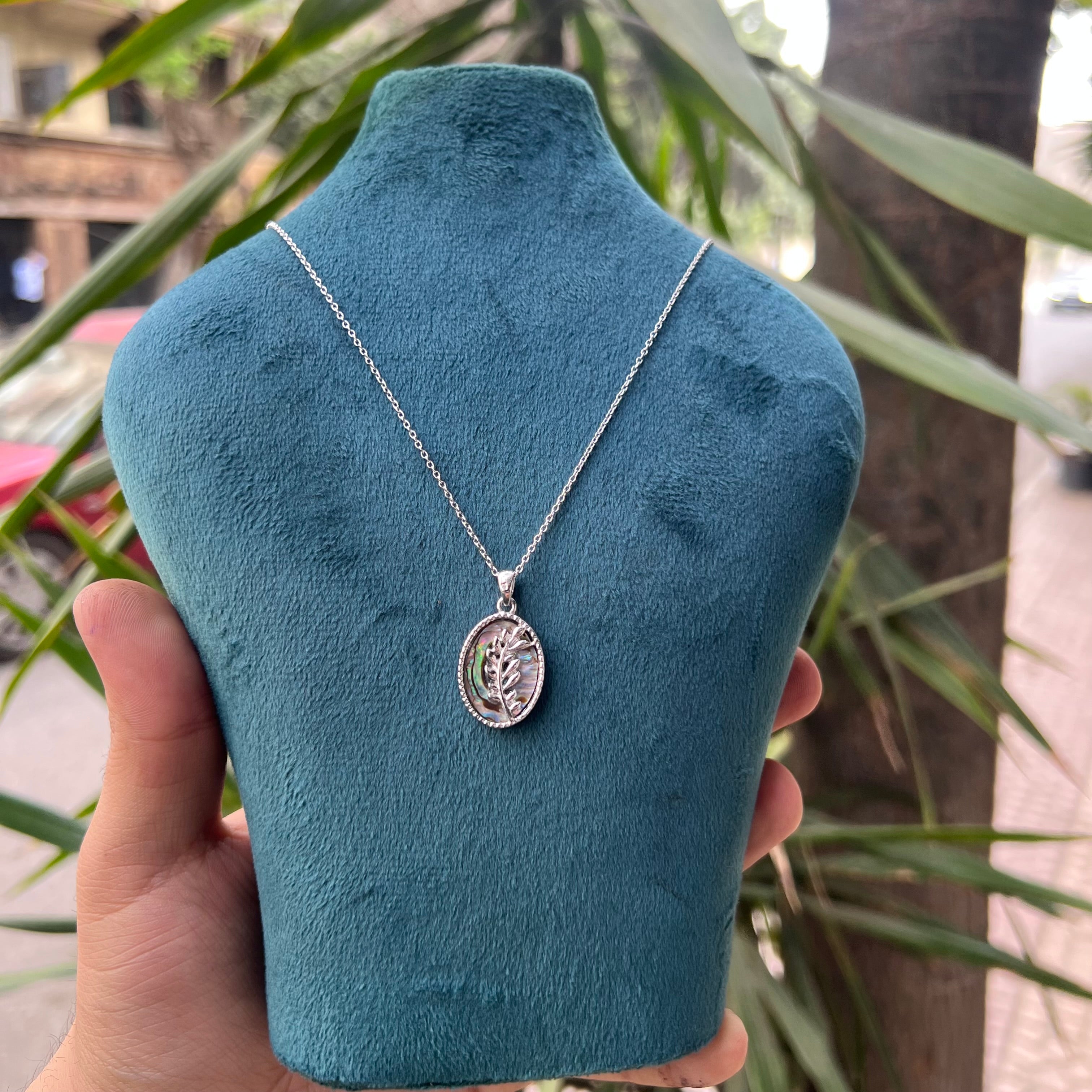 Mother of Pearl Drop Necklace