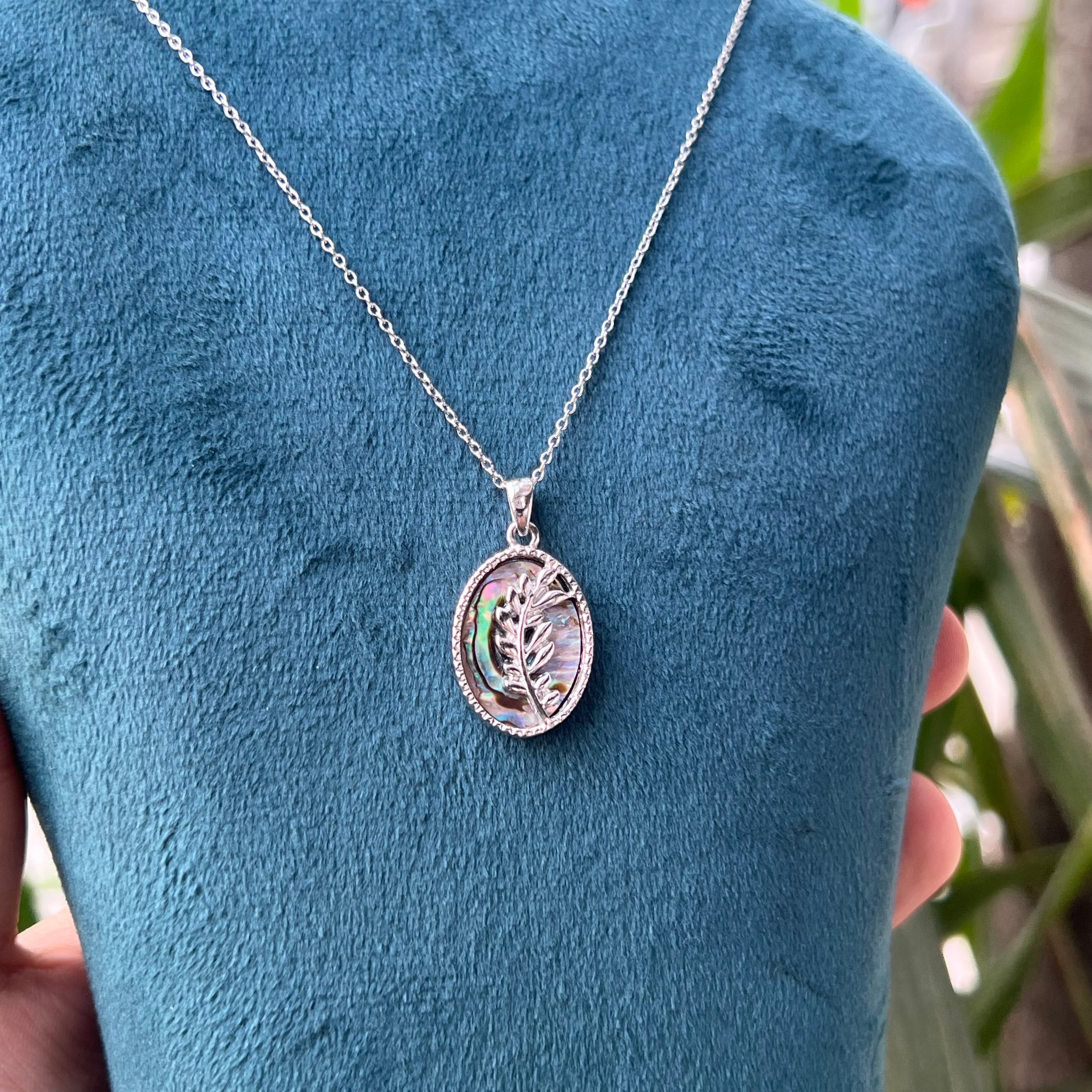 Mother of Pearl Drop Necklace