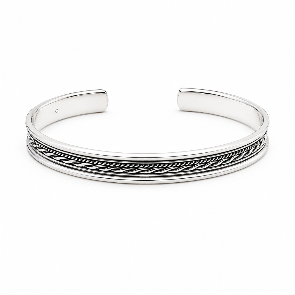 925 sterling silver Arabic style bracelet