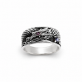 Oxidized Dragon Couple Rings
