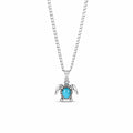 Turquoise sea turtle