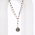Tiger Eye Double Layer Necklace – لست أمام عيني لكنك كل ما أرى