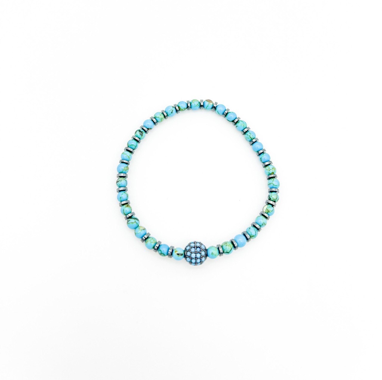 Bracelets Natural highlight stones