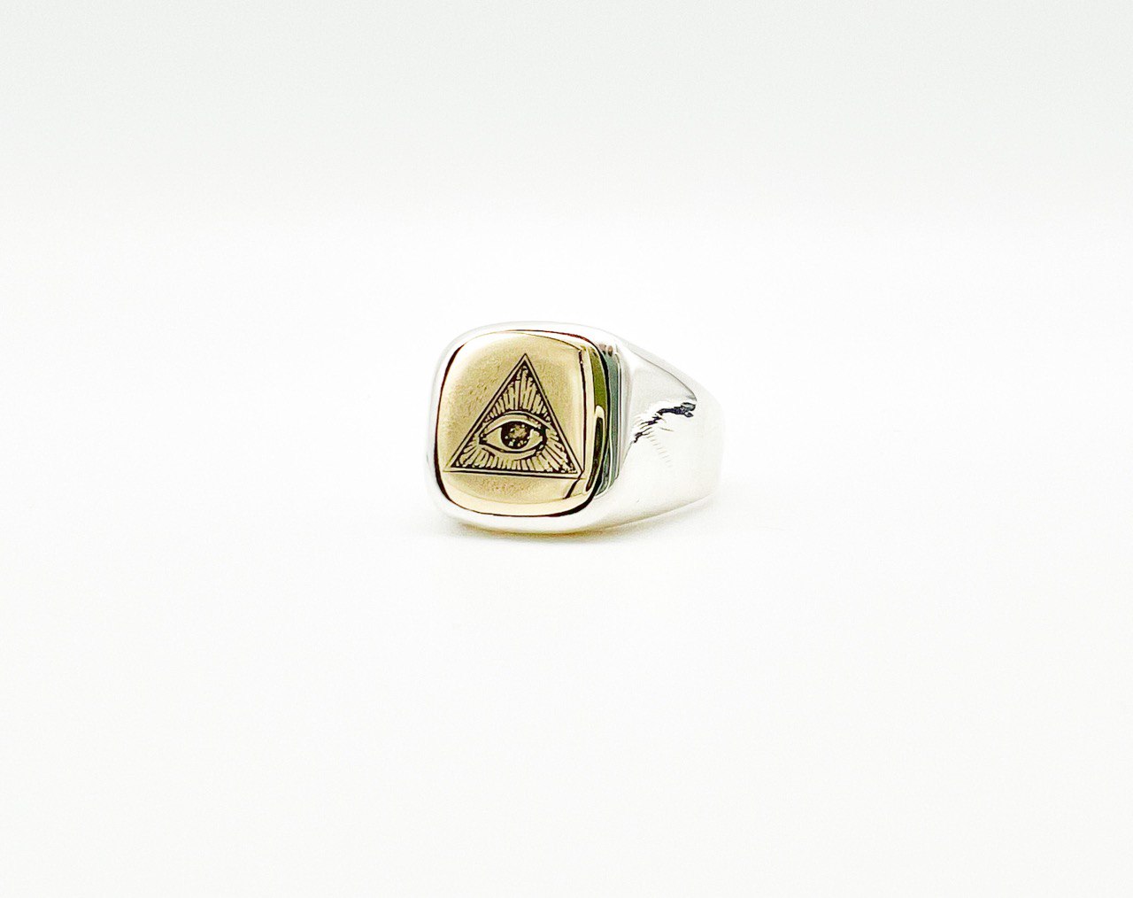 Eye of Horus Ring Silver