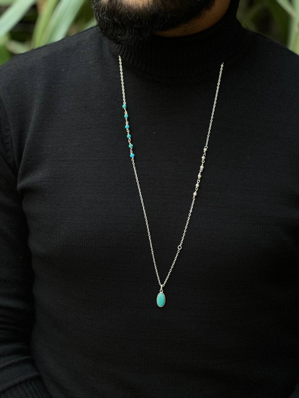 silver925 & natural turquoise stone