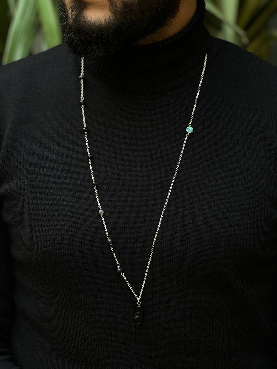 Onyx Stone Necklace